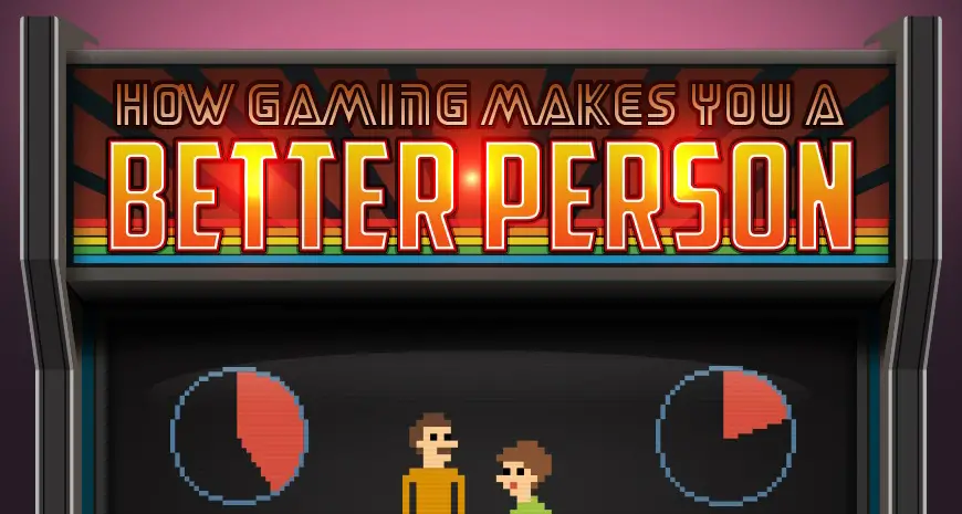 How Gaming Makes You a Better Person [INFOGRAPHIC]